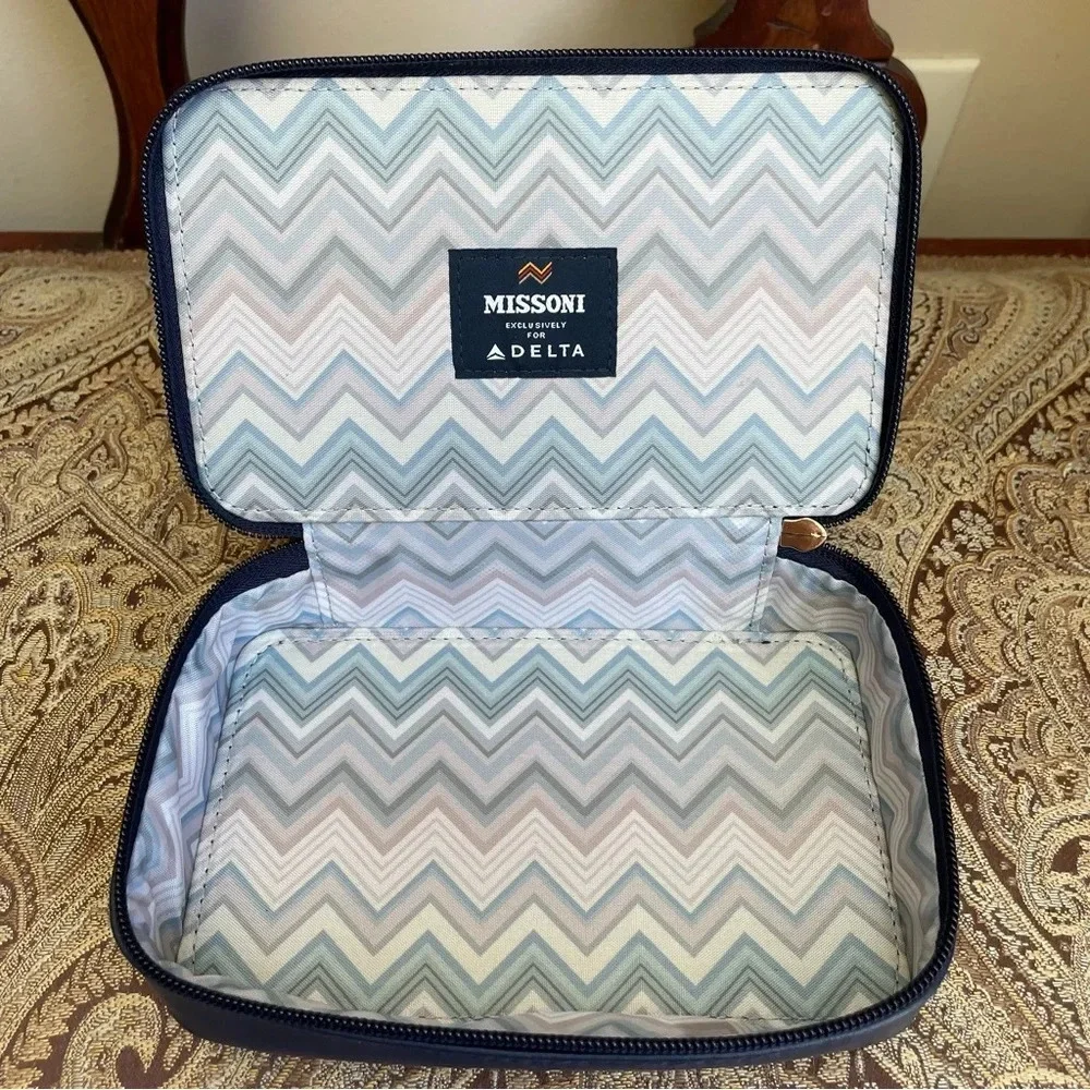 Missoni Travel Bag Exclusive Release Limited Edition Toiletry Cosmetics Make Up